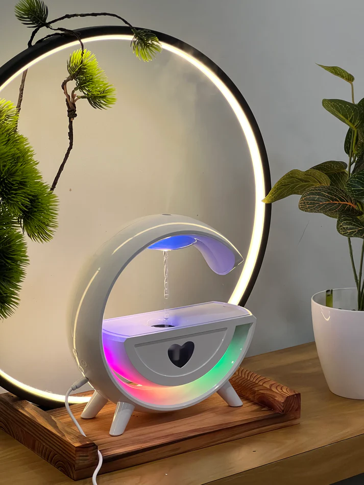 Anti-Gravity Humidifier Bluetooth Speaker
