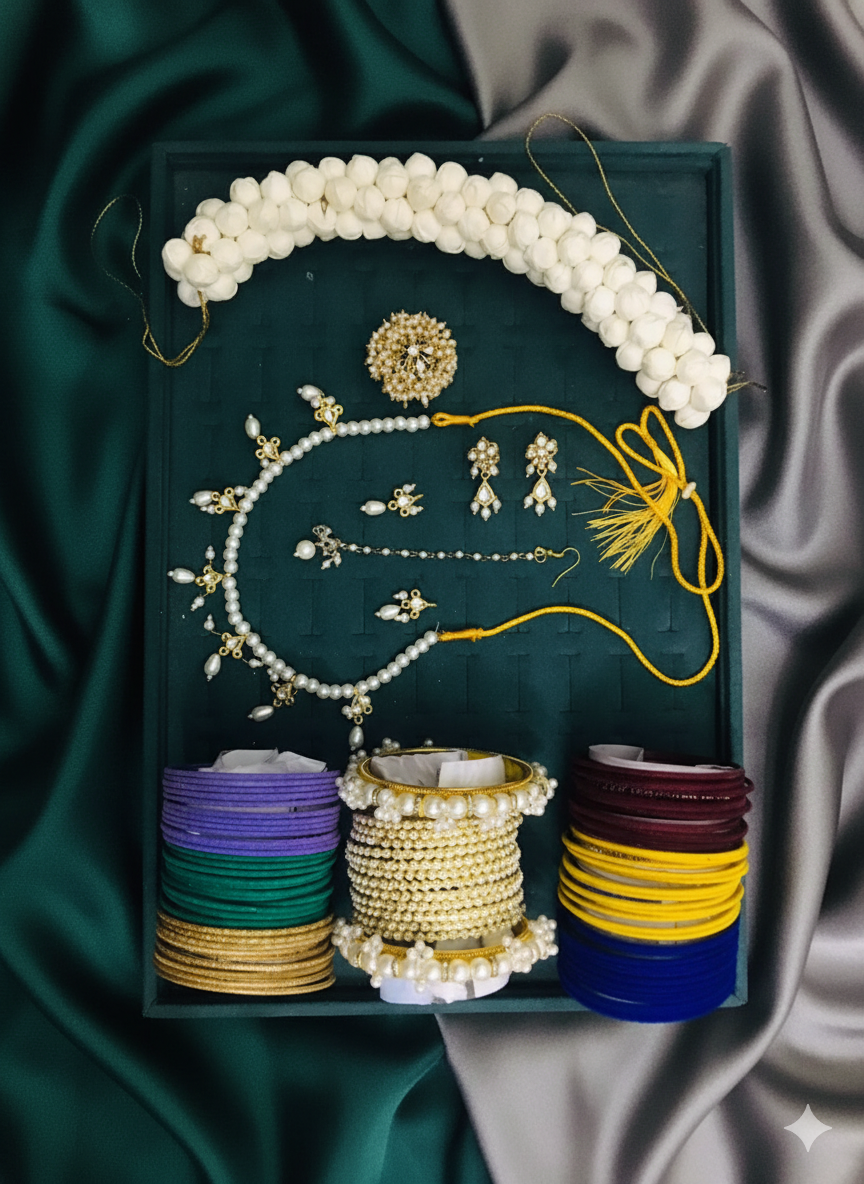 Royal Velvet Bridal Set