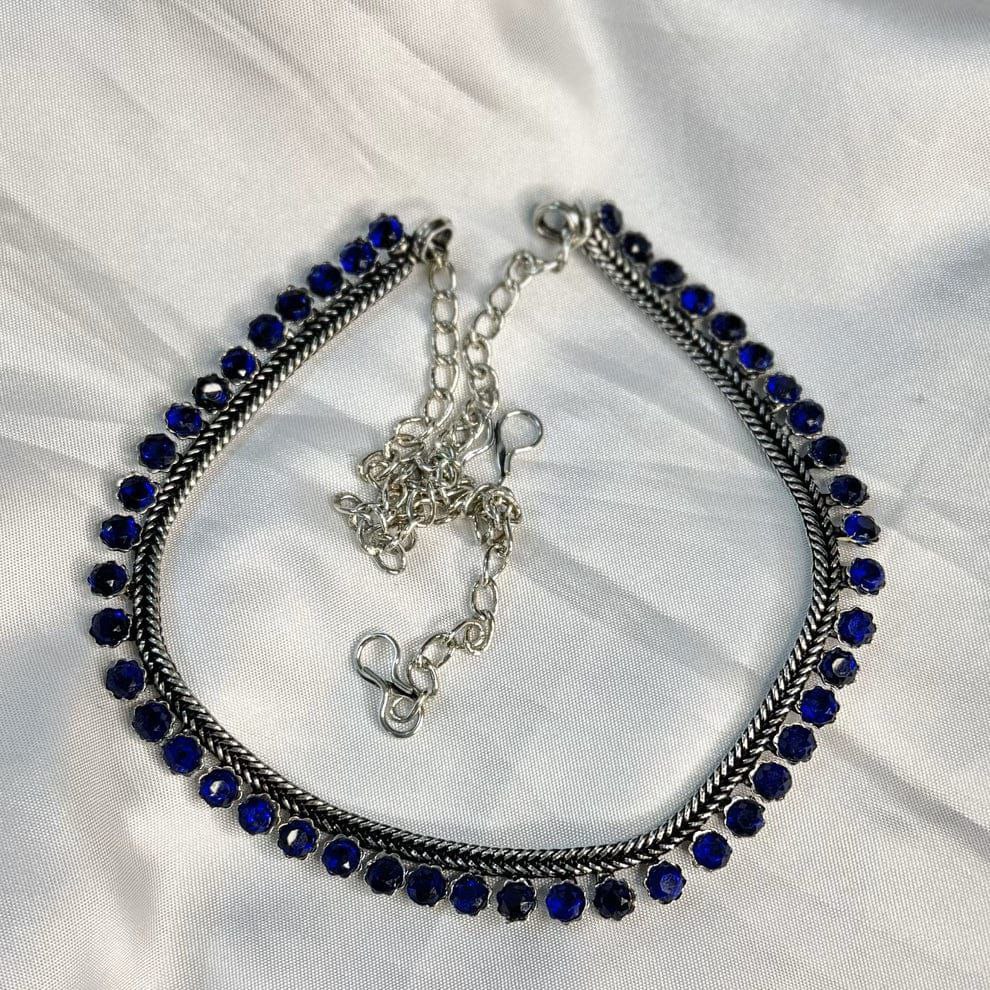 Premium German Silver Choker 🌙