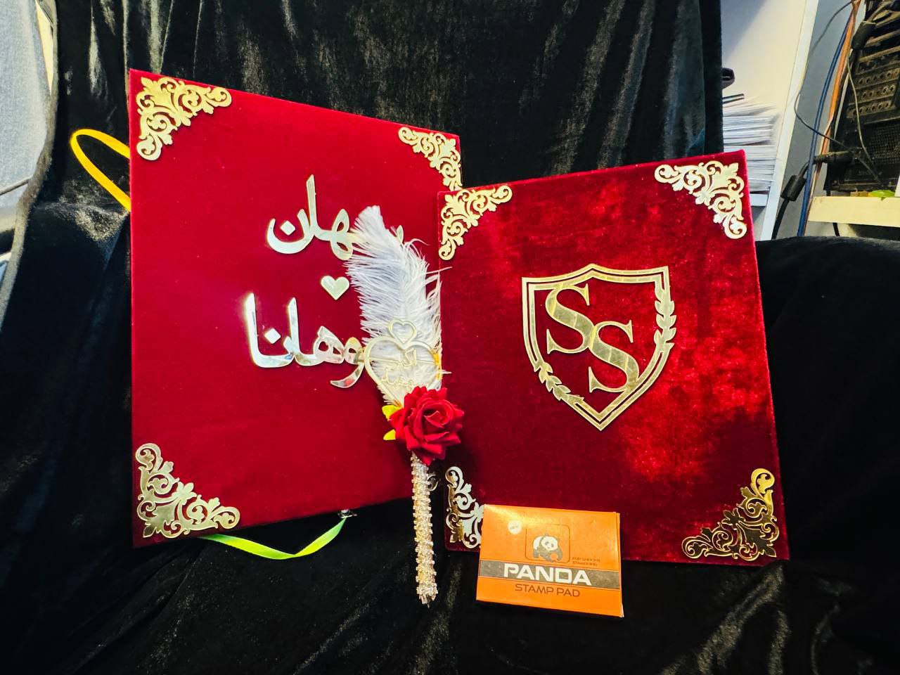 Red Nikah Book Full Set
