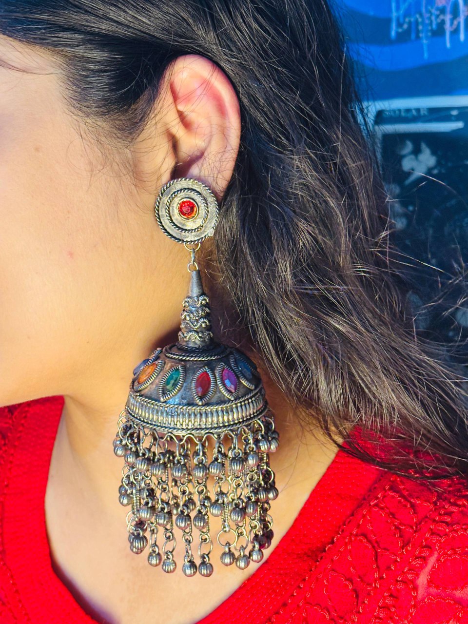 Original German Silver Earrings 💫