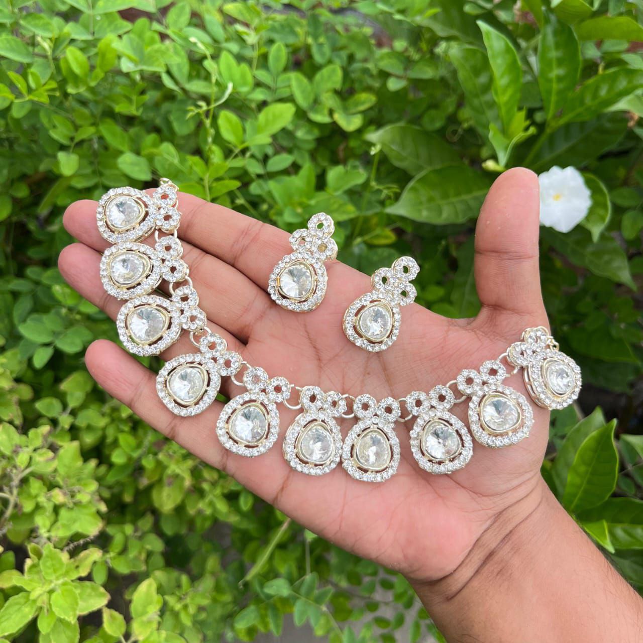 Luxury Necklace & Earring Combo 💎