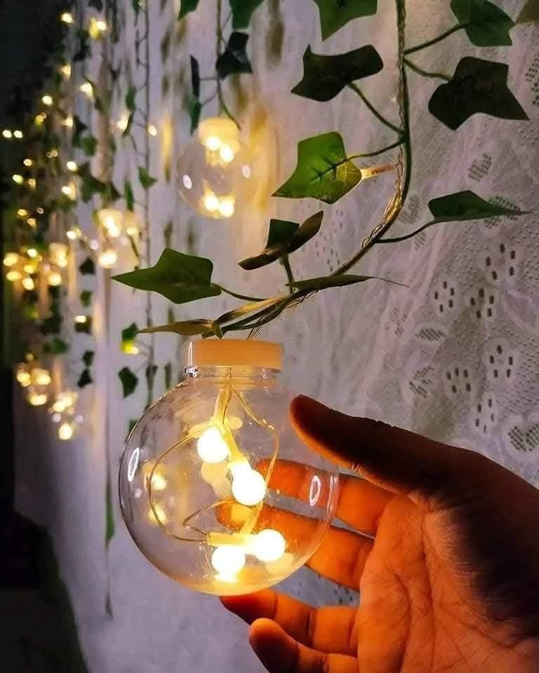 💡Wish Ball Leaf Curtain Light🌹