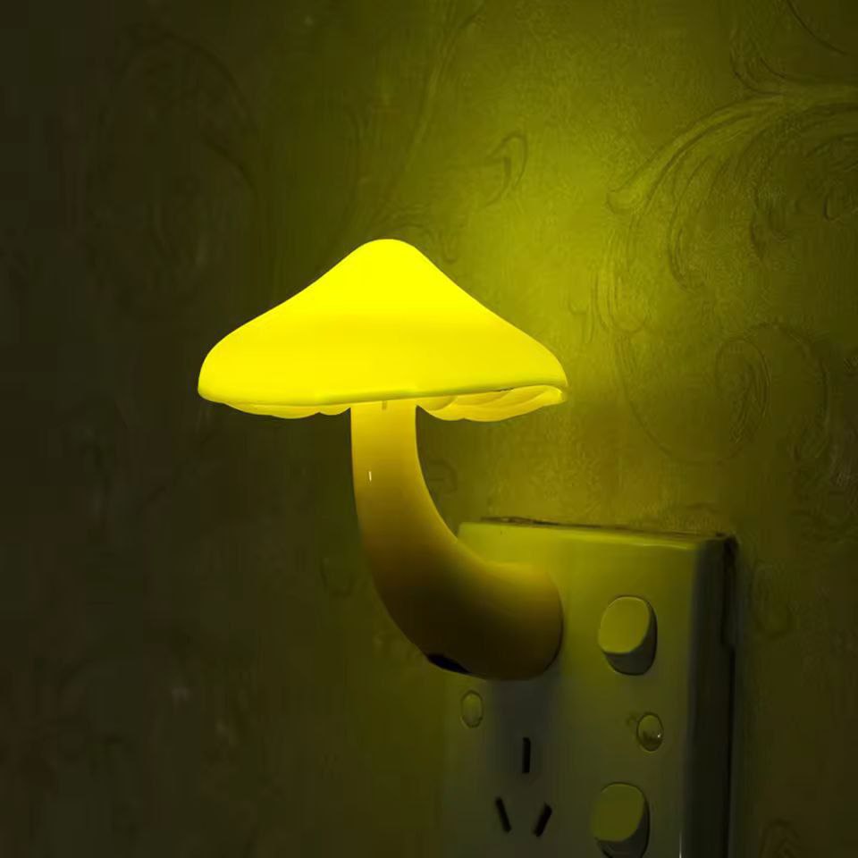 LED Mushroom Wall Lamp