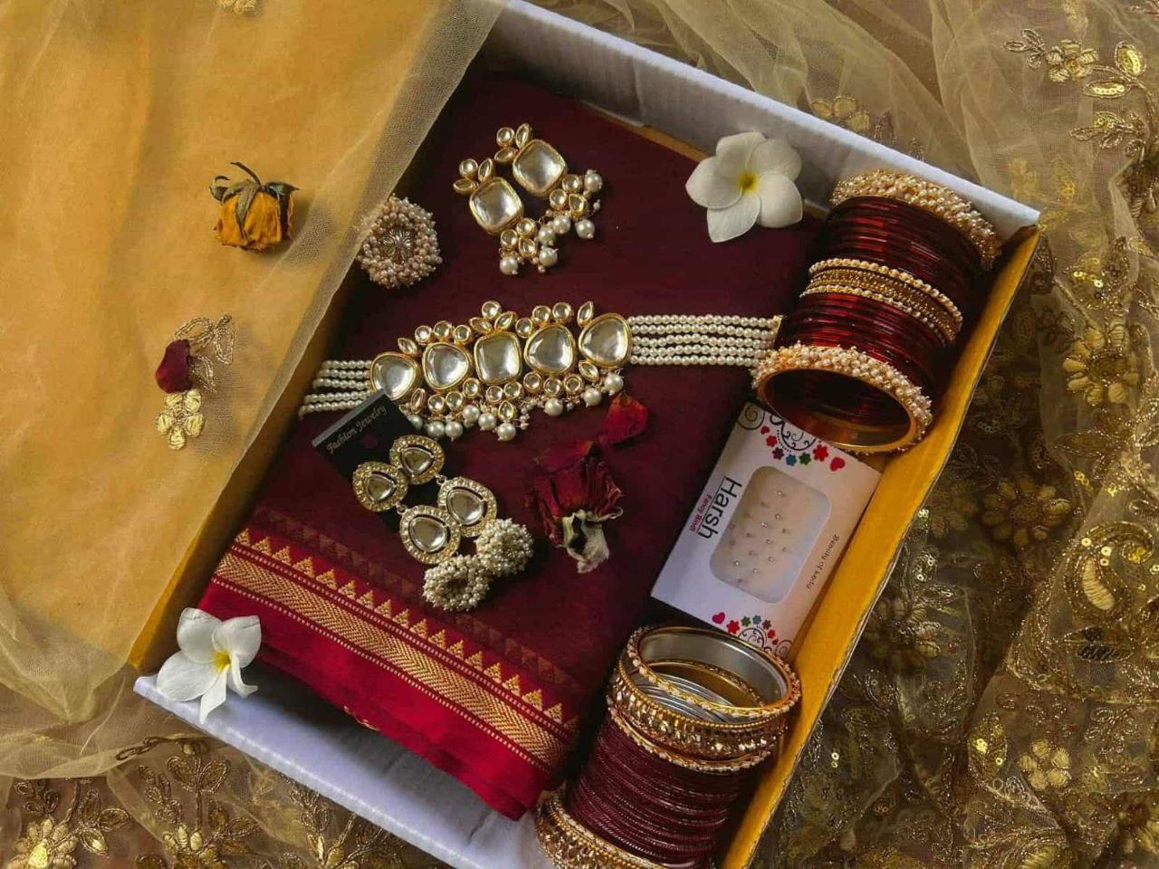 Platinum Saree Combo