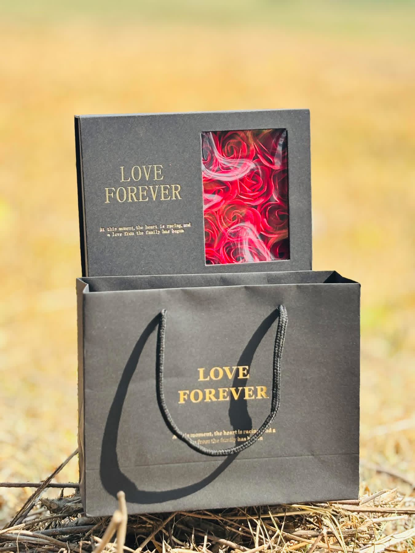 Eternal Roses & Love Pearl – Luxury Gift Box (Combo)