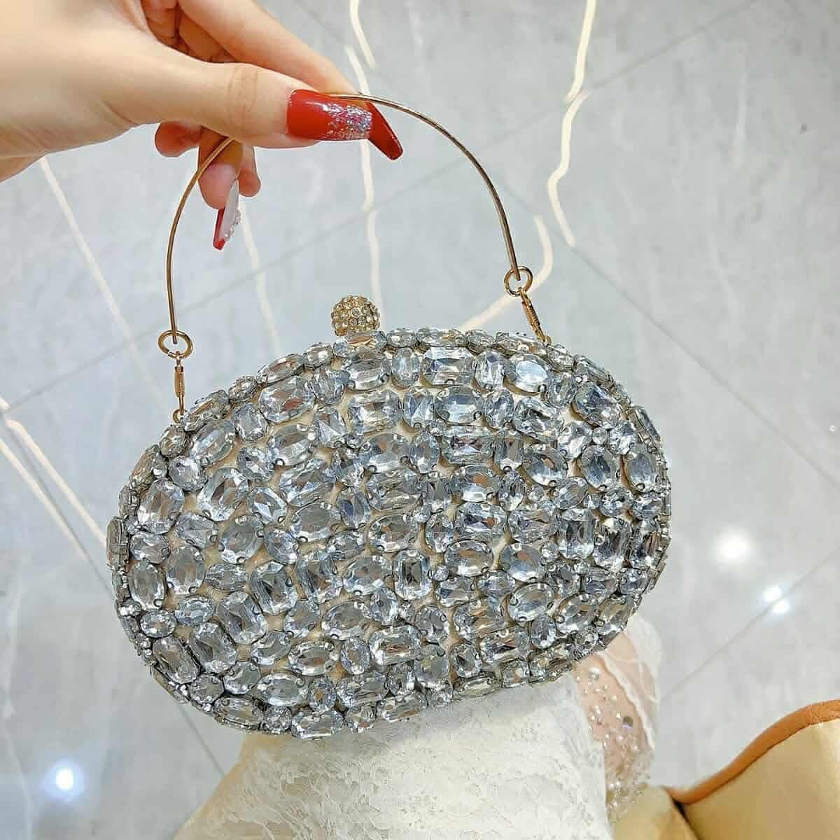 Luxury Diamond Rhinestone Clutch